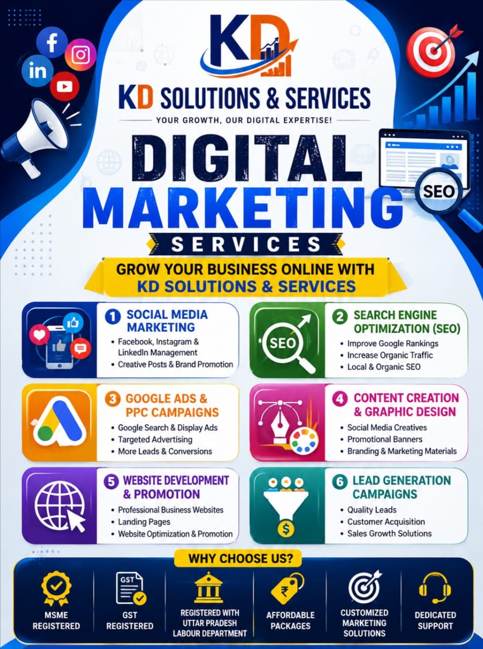 Digital Marketing Services Creative — KD Solutions